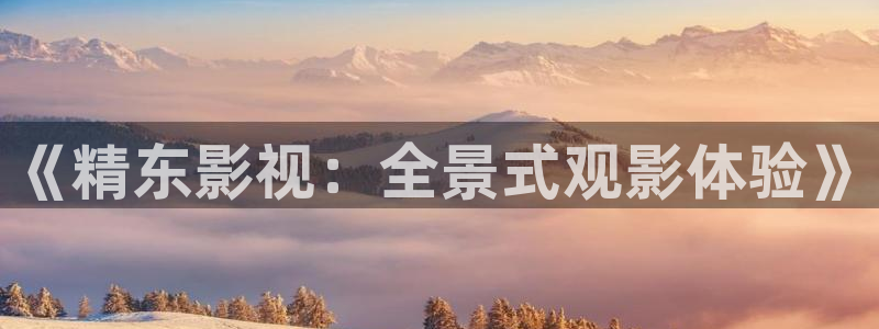 私人影院陪看电影一般多少钱：《精东影视：全景式观影体验》